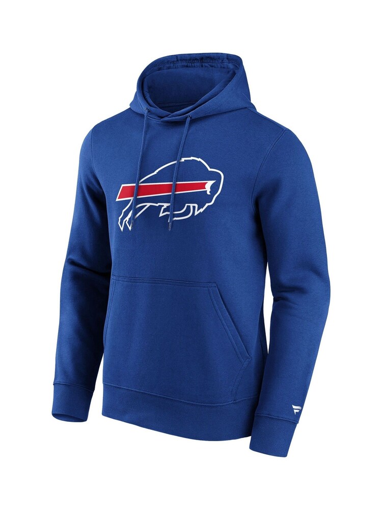 Fanatics Blue Buffalo Bills Primary Logo Graphic Hoodie - Image 2 of 3 Fanatics Blue Buffalo Bills Primary Logo Graphic Hoodie - Image 2 of 3