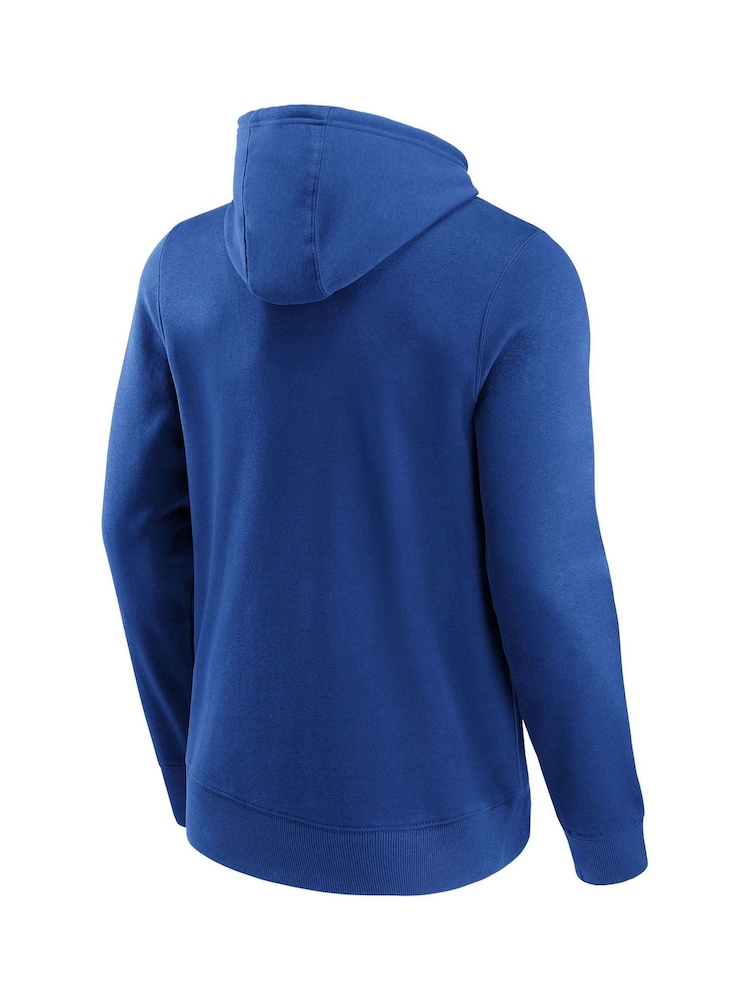 Fanatics Blue Buffalo Bills Primary Logo Graphic Hoodie - Image 3 of 3