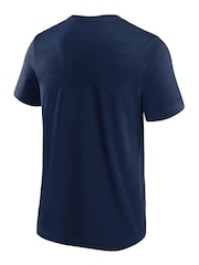 Fanatics Blue MLB Houston Astros Primary Logo Graphic 100% Cotton T-Shirt - Image 3 of 3