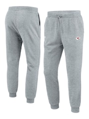 Fanatics Grey NFL Kansas City Chiefs Primary Logo Graphic Fleece Joggers - Image 1 of 3