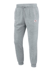 Fanatics Grey NFL Kansas City Chiefs Primary Logo Graphic Fleece Joggers - Image 3 of 3