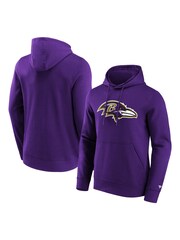 Fanatics Purple NFL Baltimore Ravens Primary Logo Graphic Hoodie - Image 1 of 3