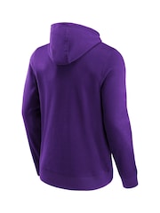 Fanatics Purple NFL Baltimore Ravens Primary Logo Graphic Hoodie - Image 3 of 3