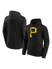 Fanatics MLB Pittsburgh Pirates Primary Logo Graphic Black Hoodie - Bild 1 von 3