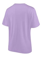 Fanatics Womens Oversized Purple Everton EITC Respect Celebrate Empower Graphic 100% Cotton T-Shirt - Image 3 of 3
