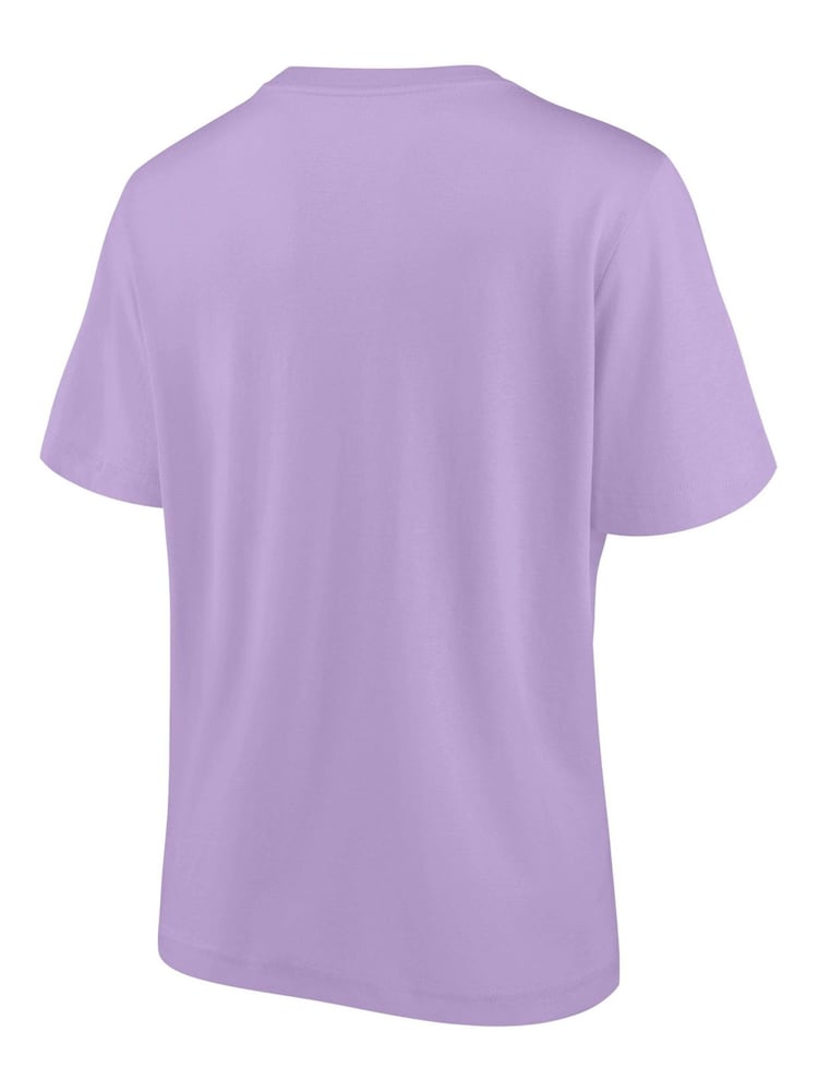 Fanatics Womens Oversized Purple Everton EITC Respect Celebrate Empower Graphic 100% Cotton T-Shirt - Image 3 of 3