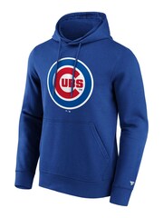 Fanatics Blue MLB Chicago Cubs Primary Logo Graphic Hoodie - Image 2 of 3