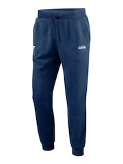 Fanatics Blue NFL Seattle Seahawks Primary Logo Graphic Fleece Joggers - Image 2 of 3
