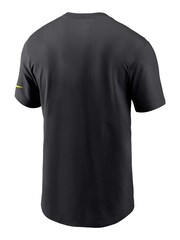 Fanatics NFL Baltimore Ravens VOLT Short Sleeve Dri-Fit Cotton Black T-Shirt - Image 3 of 3