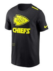 Fanatics NFL Kansas City Chiefs VOLT Short Sleeve Dri-Fit Cotton Black T-Shirt - Image 2 of 3