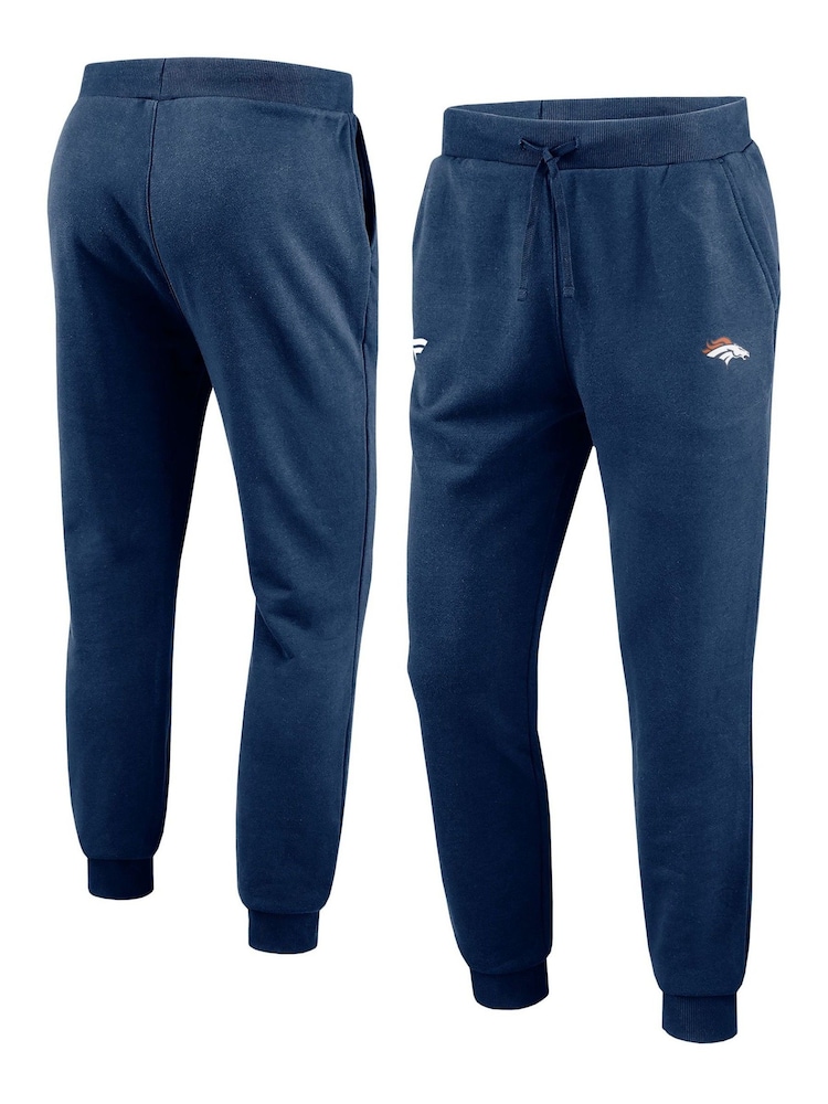 Fanatics Blue NFL Denver Broncos Primary Logo Graphic Fleece Joggers - Image 1 of 3