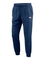 Fanatics Blue NFL Denver Broncos Primary Logo Graphic Fleece Joggers - Image 2 of 3