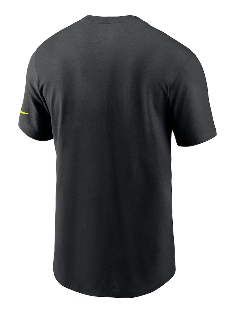Fanatics NFL Minnesota Vikings VOLT Short Sleeve Dri-FIT Cotton Black T-Shirt - Image 3 of 3