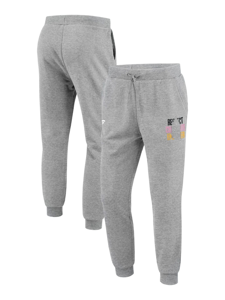 Fanatics Grey Everton EITC Respect Celebrate Empower Graphic Fleece Joggers Unisex - Image 1 of 3