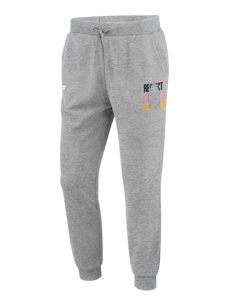 Fanatics Grey Everton EITC Respect Celebrate Empower Graphic Fleece Joggers Unisex - Image 2 of 3