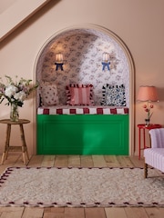 Cath Kidston Red Candy Stripe Cushion - Image 1 of 9