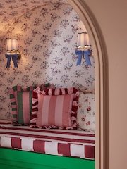 Cath Kidston Red Candy Stripe Cushion - Image 5 of 9