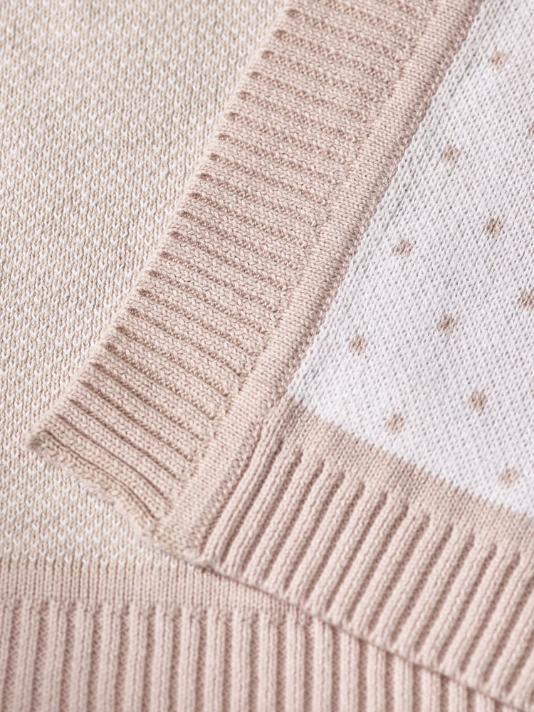 The White Company Pink Pom Bunny Baby Blanket - Image 3 of 3