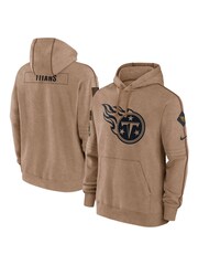 Fanatics NFL Tennessee Titans 2023 Salute To Service Brown Hoodie - Image 1 of 3