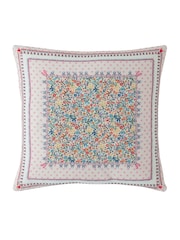 Cath Kidston Pink Patchwork 100% Cotton Cushion - Image 2 of 2