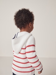 The White Company Bombažna jopica z žepom jastoga Bela jopica - Slika 5 iz 10