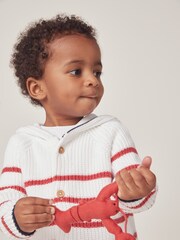 The White Company Bombažna jopica z žepom jastoga Bela jopica - Slika 8 iz 10
