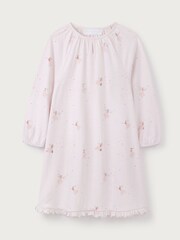 The White Company Fairy Print White Nightdress - Image 1 of 2