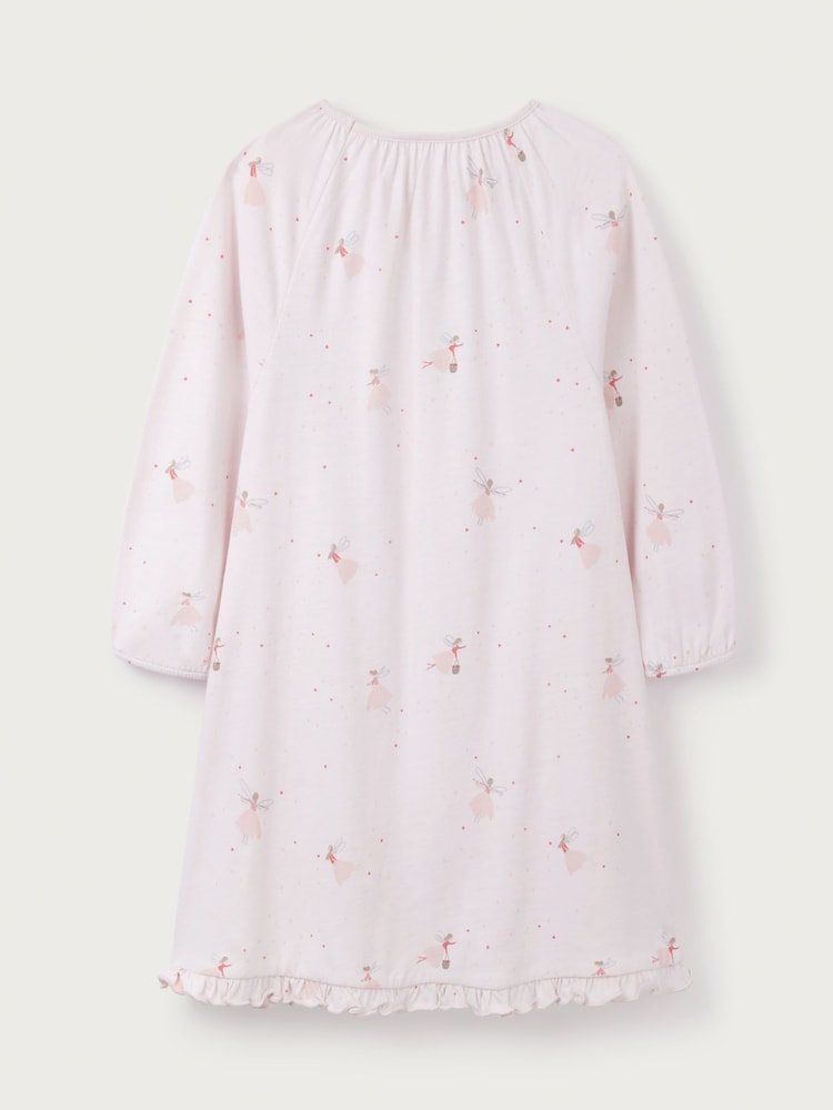 The White Company Fairy Print White Nightdress - Image 2 of 2