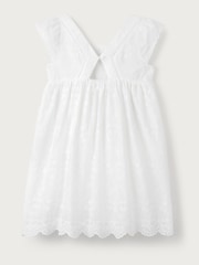 The White Company Cotton Broderie White Dress - Image 10 of 12