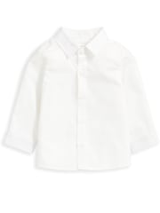 Mamas & Papas 100% Cotton White Shirt - Image 3 of 4