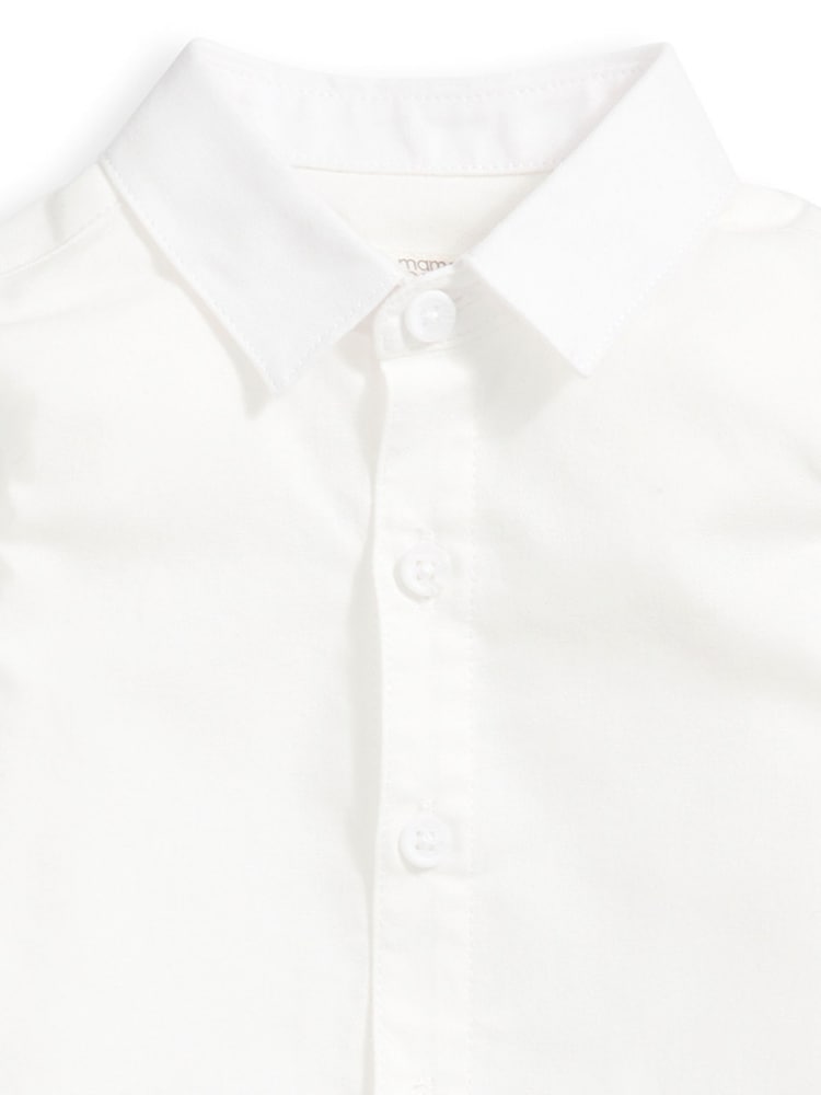 Mamas & Papas 100% Cotton White Shirt - Image 4 of 4