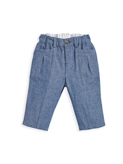 Mamas & Papas Blaues 2-teiliges Westen- und Hosenset - Bild 4 von 4