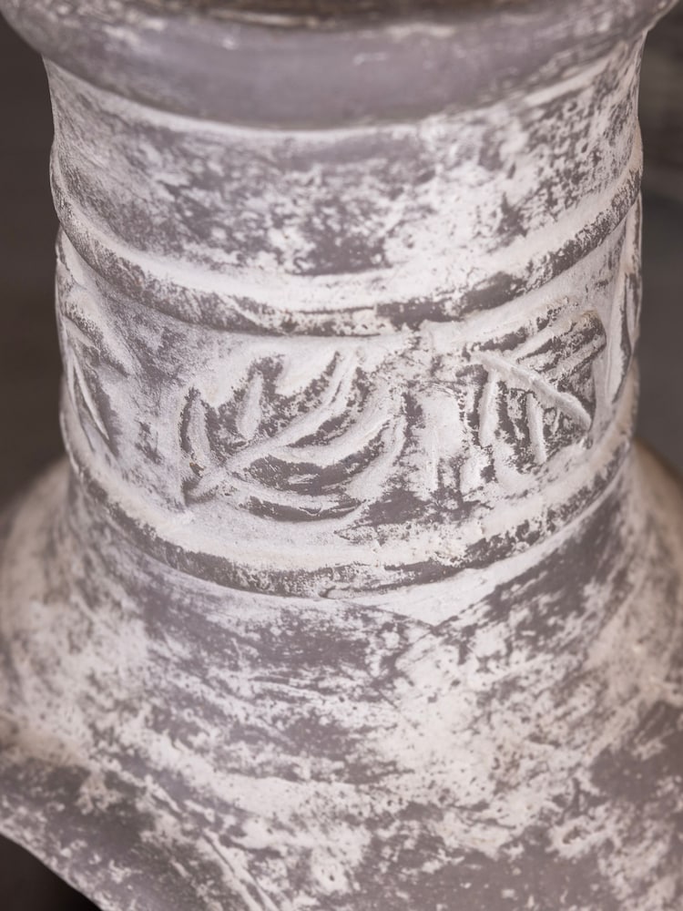 Charles Bentley Grey Garden Acopulco Clay Chimenea - Image 3 of 3