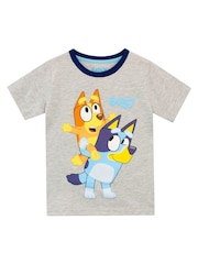 Character Grey Short 100% Cotton Pyjamas - Image 2 of 9