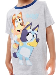 Character Grey Short 100% Cotton Pyjamas - Image 8 of 9