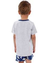 Character Grey Short 100% Cotton Pyjamas - Image 9 of 9