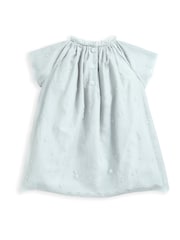 Mamas & Papas Green Embroidered Detail Dress - Image 2 of 2