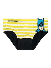 Character Black Batman 100% Cotton Underwear - Image 4 of 5
