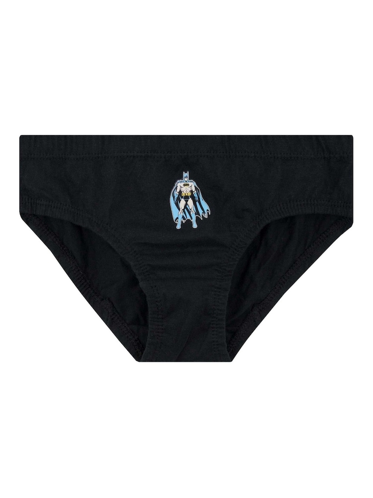Character Black Batman 100% Cotton Underwear - Image 5 of 5