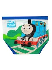 Character Blue 100% Cotton Thomas The Tank Underwear - Image 4 of 5
