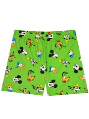 Character Green Mickey Mouse Short Pyjamas - Image 3 of 5