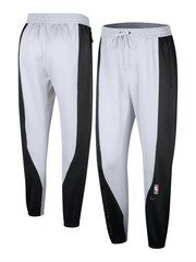 Fanatics NBA Brooklyn Nets Thermaflex White Joggers - Image 1 of 4