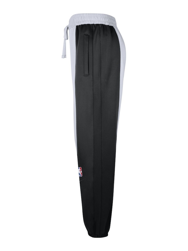 Fanatics NBA Brooklyn Nets Thermaflex White Joggers - Image 4 of 4
