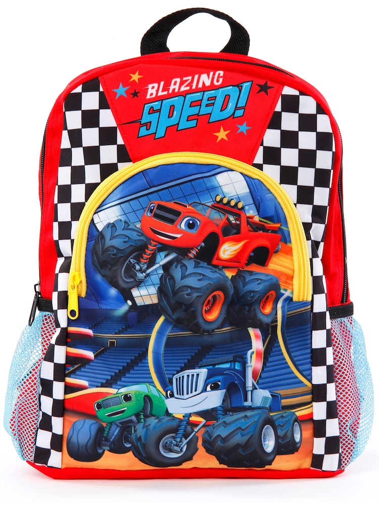 Character Red Chrome Blaze & The Monster Machines Backpack - Image 1 of 5 Character Red Chrome Blaze & The Monster Machines Backpack - Image 1 of 5