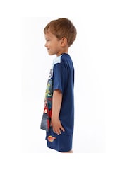 Character Dark blue Blase and The Monster Machines Short Pyjamas - Image 9 of 9