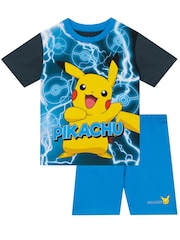 Character Sky Blue Top and Shorts Set - Image 2 of 8