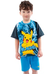 Character Sky Blue Top and Shorts Set - Image 7 of 8