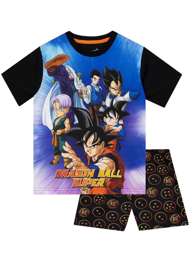 Character Dark black Top and Shorts Set - Image 1 of 4