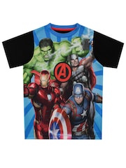 Character Blue Avengers Pyjamas - Image 2 of 5