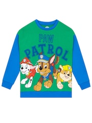 Character Green Paw Patrol 100% Cotton Sweatshirt - Image 1 of 5
